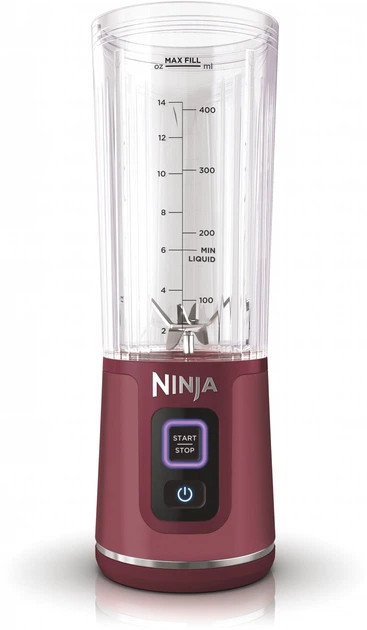 Фитнес-блендер аккумуляторный Ninja BC151EUCR 150 Вт красный Киев - изображение 8