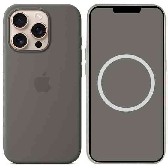 Чехол Silicone case (AAA) with Magsafe and Animation для Apple iPhone 16 Pro (6.3") Херсон