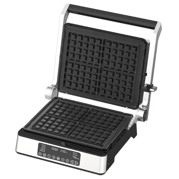 Мультигриль Magio MG-356 2400 ВТ серебристый Київ - зображення 2