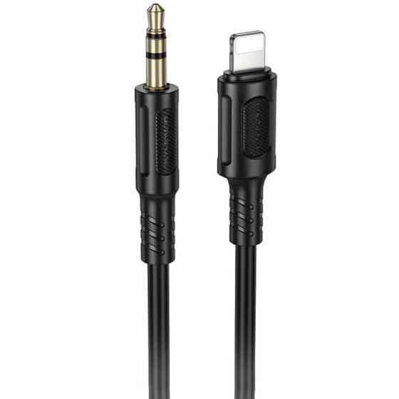 Аудио кабель Aux Borofone BL25A Nice (Lightning to AUX 3.5mm) (1m) Херсон