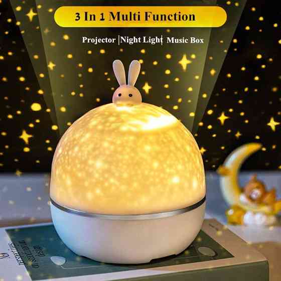 Уценка Ночник Moon E04 with Bluetooth and Remote Control 1200 mAh Херсон