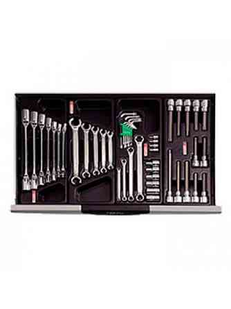 Ящик с набором инструментов для автосервиса TOPTUL (Pro-Line) 3 секции 104 ед. GCAZ0013 Харків