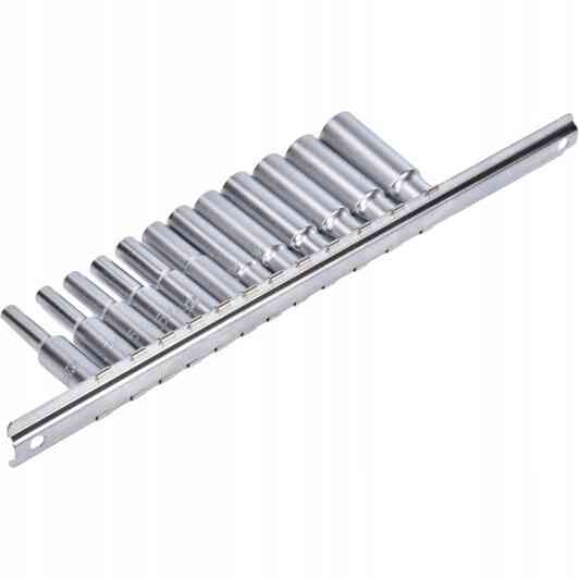 Набор головок длинных на планке TOPTUL 1/4" 12ед. 4-13мм GAAQ0802U Харьков