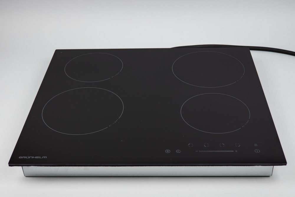 Газовая варочная поверхность Grunhelm GHI 0427 MI (4 конфорки, нержавейка, газ контроль, автоподжиг) Київ - зображення 3