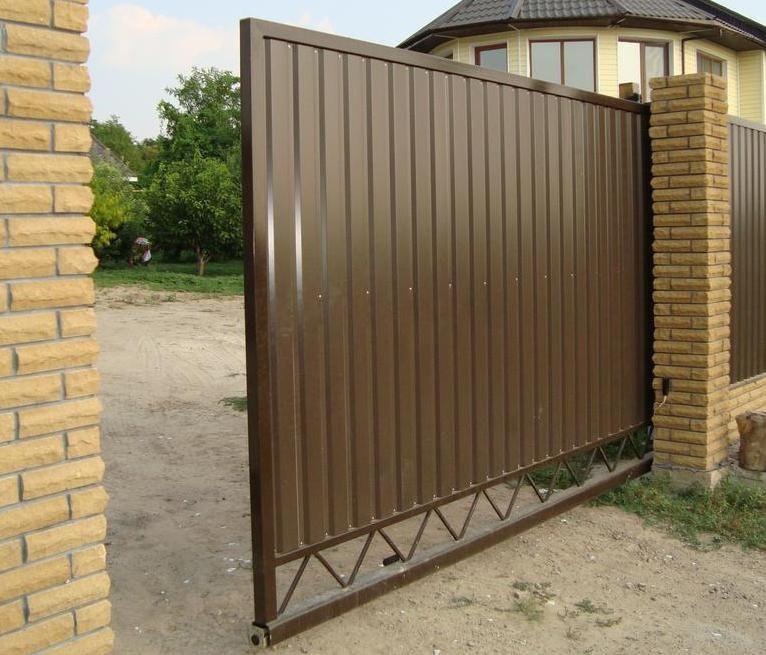 Ворота. В'їзна брама. Ворота. Ворота відкатні. Автоматичні ворота. Кривий Ріг - зображення 3