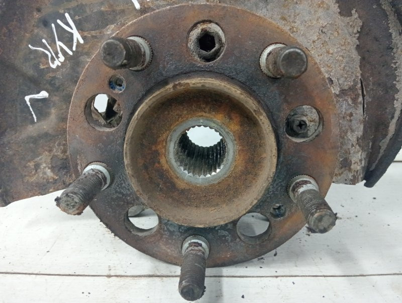 Кулак поворотный левый со ступицей SsangYong Kyron DJ 2.7 D27DT 2005 (б/у) Киев - изображение 2