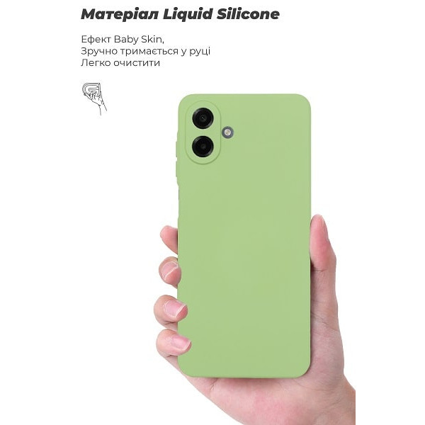 Чохол ArmorStandart ICON Camera Cov для Samsung A07 A075 Green (ARM86773) (Код товару:41748) Харьков - изображение 3