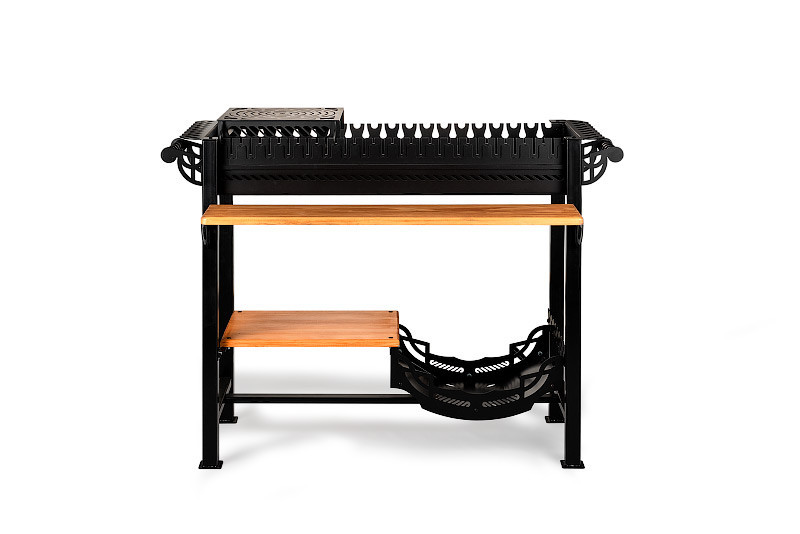 Мангал гриль BBQ Smoke House Garden комплектация "Optimum" Харків - зображення 3