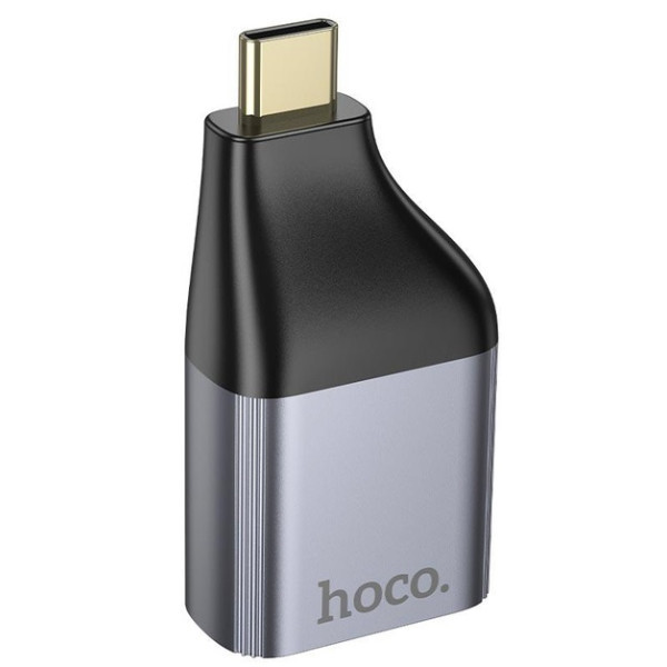 Адаптер Hoco UA34 Type-C to VGA Metal Gray (Код товару:41300) Харків - зображення 3