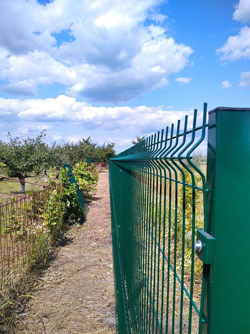 Зелений паркан 3D сітка, установка під ключ гарантія від виробника Київ - зображення 1