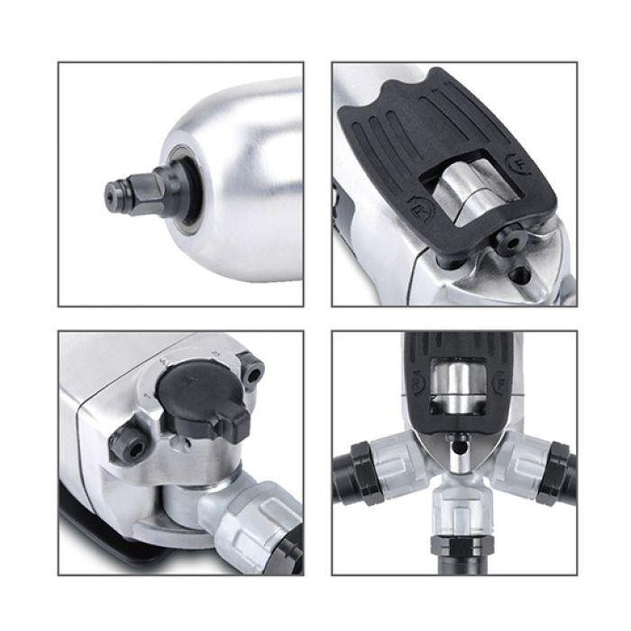 Пневмогайковерт профессиональный TOPTUL 1/4" 108N/m 12000об/мин Mini Butterfly Type KAAU0808 Харьков - изображение 2