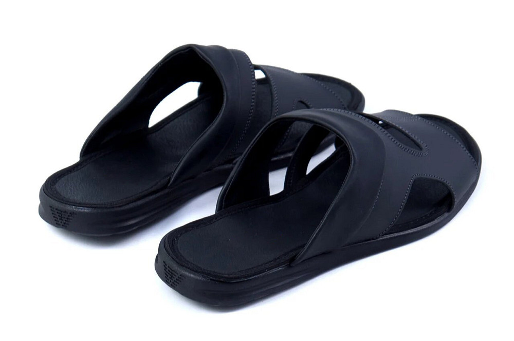 Мужские кожаные  летние шлепанцы-сланцы E-series Natur Motion Київ - зображення 12