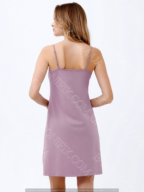 Женская ночная сорочка на тонкой бретели "Amalia" (16177) (арт. 1175) Кривий Ріг - зображення 2