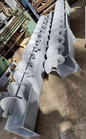 Шнековый транспортер ТШ- 200 , шнеки , желоба шнеков , спирали Київ