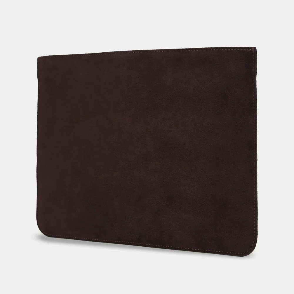 Чехол для ноутбука из велюра Incarne Cline для MacBook Air 15" 2023-2025 cline-brown-velour-air-15 к Киев - изображение 3