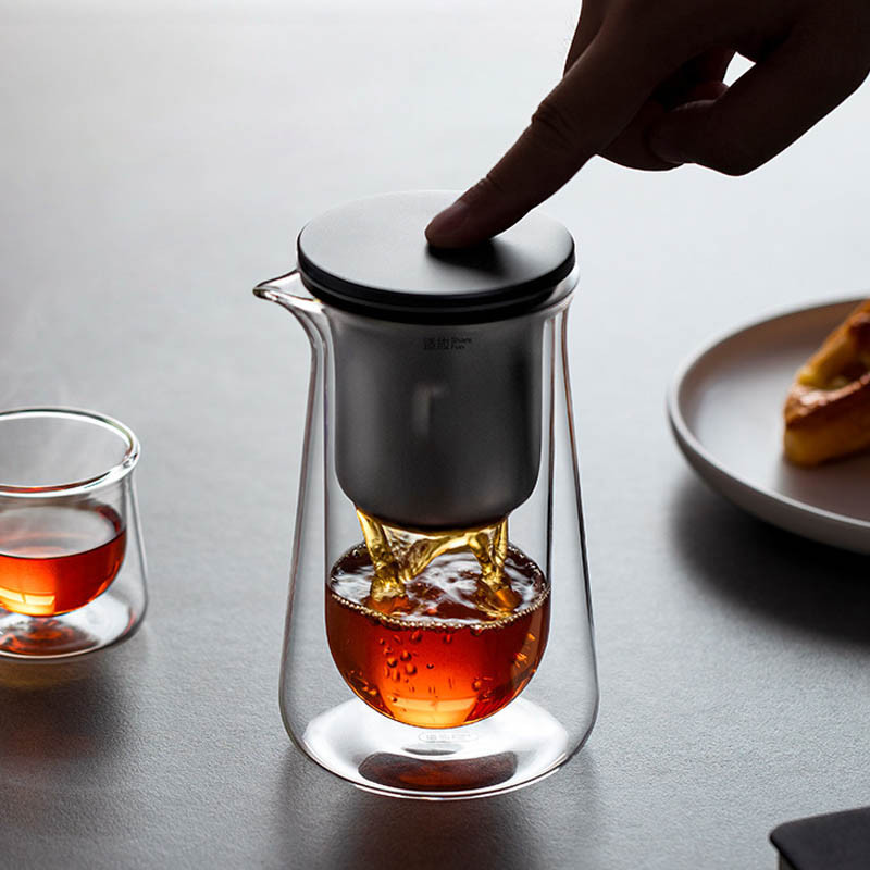 Чайник для заваривания TeaPot D-50 Press type 600ml Херсон - изображение 3