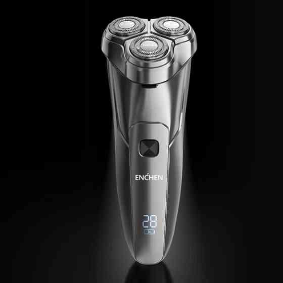 Электробритва Enchen STEEL-3S серебристая Київ