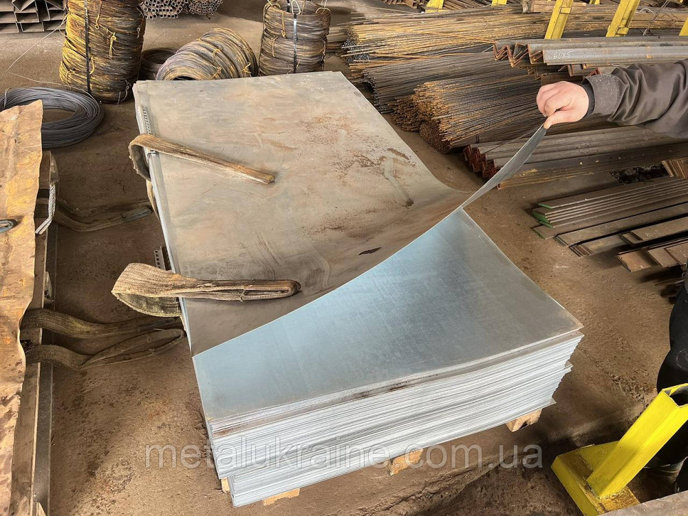 Лист оцинкованный 1,2х1250х2500мм Київ - зображення 5