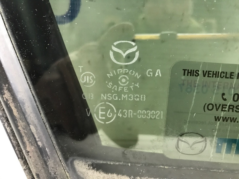 Стекло двери задней правой (форточка) Mazda 6 2012- GJ6J72661A (Арт. 30796) Київ - зображення 3