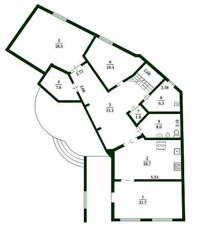 продажа 6-к коттедж Броварский, Рожны, 255000 $ 