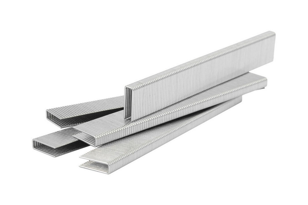 Скобы закаленные для пневмостеплера WERTVOLL тип 90 18 мм/5.8х1.25 мм 15000 шт FX-2418 Харьков - изображение 1