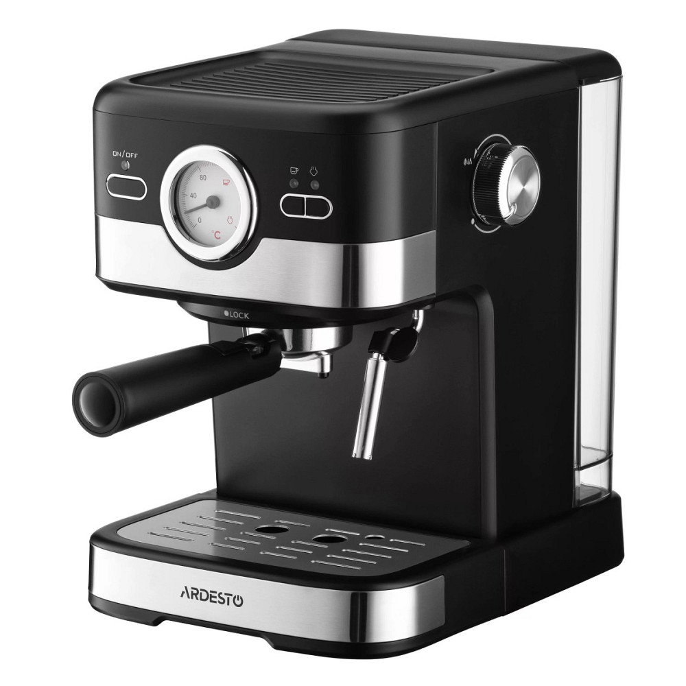 Кофеварка рожковая Ardesto YСM-E16B 1100 Вт черная Киев - изображение 1