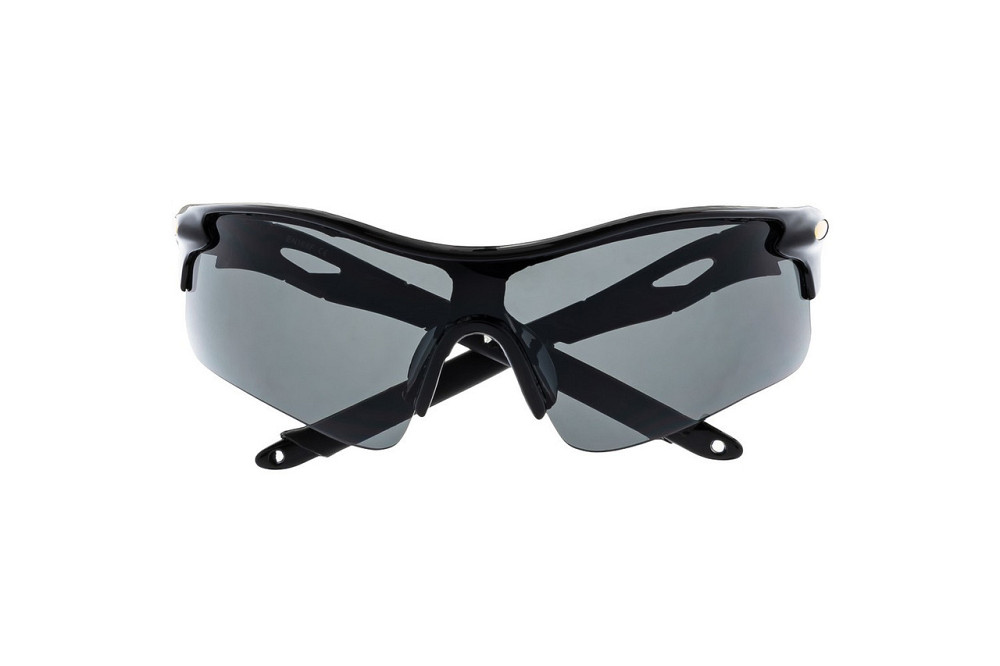 Очки открытые MASTERTOOL SPORTLINE GREY панорамная линза полуоправа противоскользящие дужки 82-0010 Харьков - изображение 4