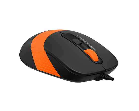 Мышь компьютерная проводная A4Tech Fstyler FM10S Black/Orange оранжевая Киев