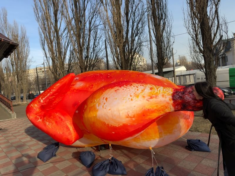 Наружная реклама надувная мобильная Привлечение покупателей 3.4 м Киев - изображение 11