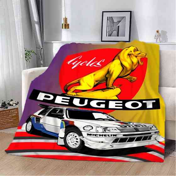 Плед 3D Peugeot 2597_A 12426 160х200 см Київ