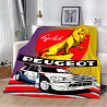 Плед 3D Peugeot 2597_A 12426 160х200 см Київ