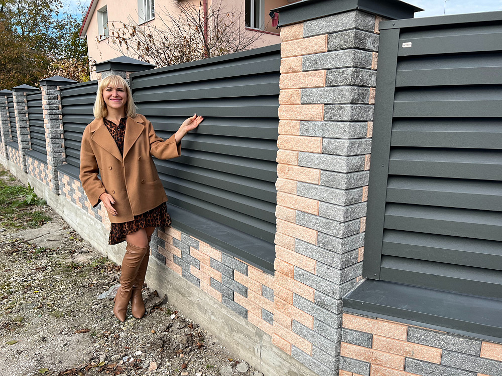 Паркан Жалюзі Львів.Виготовлення огорожі Жалюзі, професійний монтаж. Львов - изображение 3