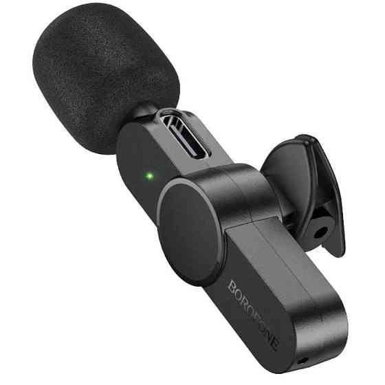 Петличный беспроводной микрофон Borofone BFK12 Trophy lavalier Type-C Херсон