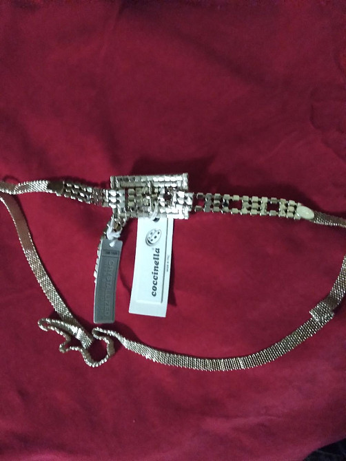 Новый ремень с пряжкой в камнях Swarovski | Новий ремінь з пряжкою Swarovski Одеса - зображення 2