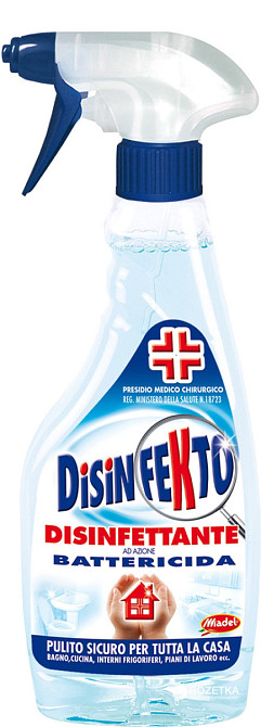 Засіб для миття підлог 500 мл Disinfekto 8002295000385 Київ - зображення 1