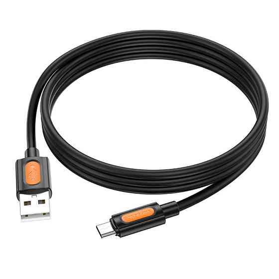 Дата кабель Borofone BX114 Structure USB to MicroUSB 2.4A (1m) Херсон