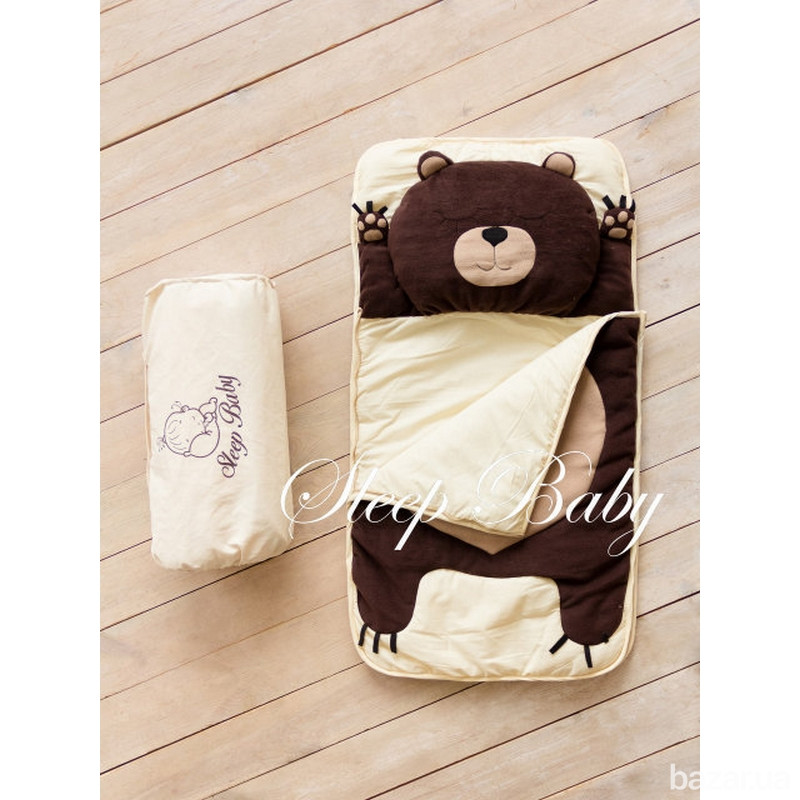 Спальный плед-конверт Мишка для детей (есть размеры) Киев - изображение 1