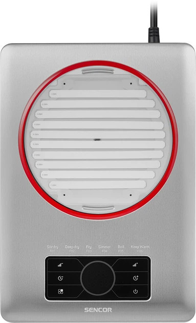 Электроплита Sencor SCP5010SS 1500 Вт серебристая Киев - изображение 5