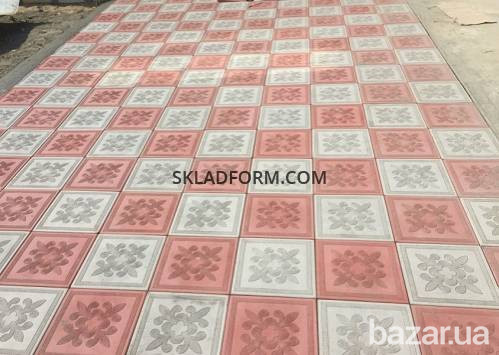 Формы для тротуарной плитки квадрат Декор Дніпро - зображення 3