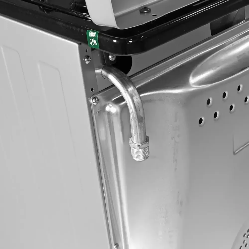 Плита кухонная газовая Grunhelm G4F5600G 497х627х872мм (50 см) 4 серая конфорки газконтроль духовка  Київ - зображення 9