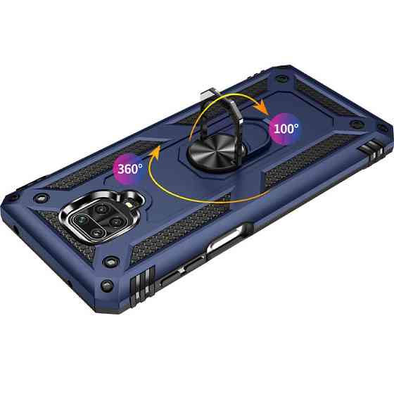 Ударопрочный чехол Serge Ring for Magnet для Xiaomi Redmi Note 9s/Note 9 Pro/Note 9 Pro Max Херсон