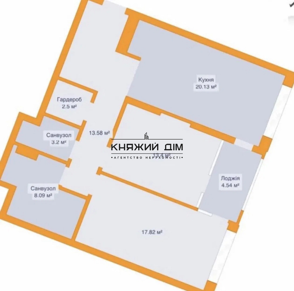 #127961;#65039; Продам 2-кімнатну квартиру 84 м#178; | ЖК GREAT | вул. Причальна, 12 | З документами Киев - изображение 4