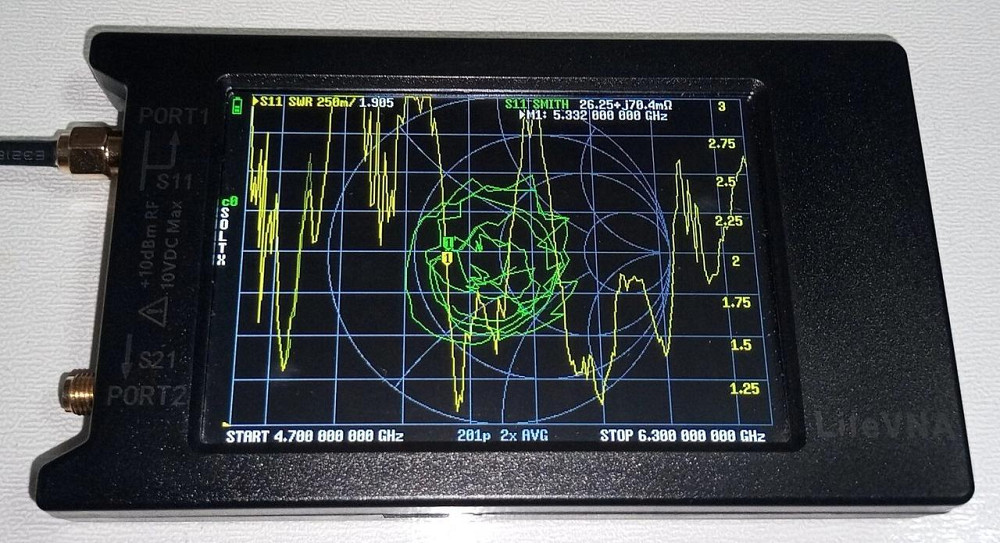 Антенна 1850-6050 МГц 6dBi, до 50 Вт, длина 30 см, N разъем (10818). Смотрите графики КСВ, Дніпро - зображення 7