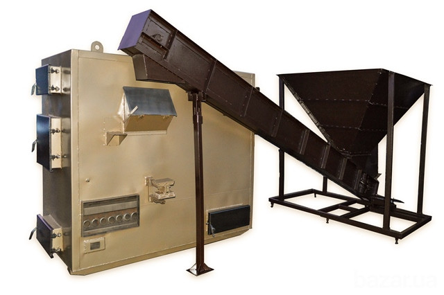 Котел воздушного отопления с автоматической подачей щепы, тырсы 150кВт Кременчук - зображення 1