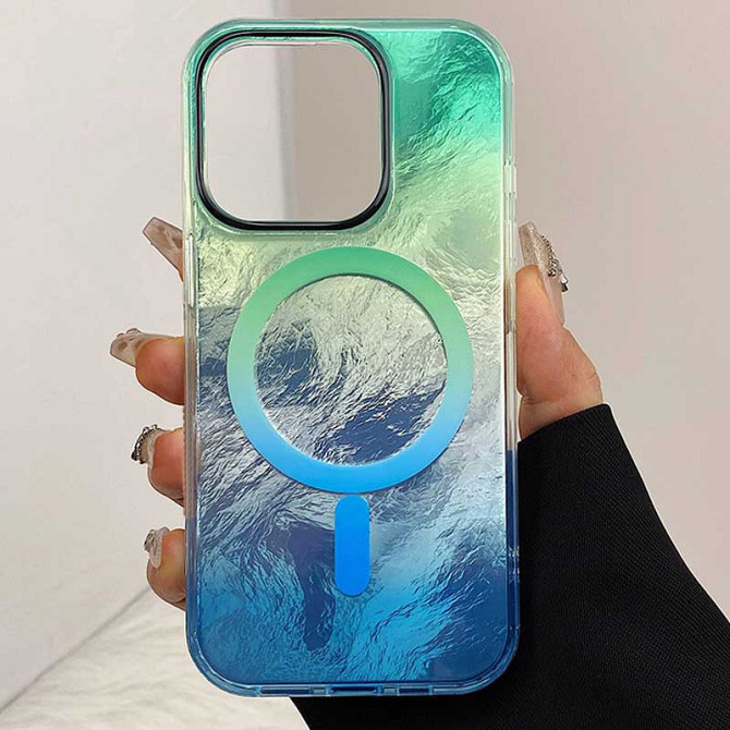 Чехол TPU Shiny Mountain (MagFit) для Apple iPhone 15 (6.1") Херсон - изображение 2