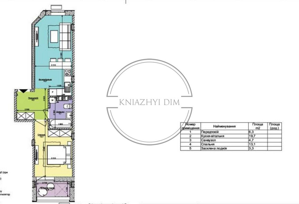 ПРОДАЖ 1к квартира (евродвушка) ЖК Respublika вул.Родини Кістяківських, 2А код 21146334 Київ - зображення 8