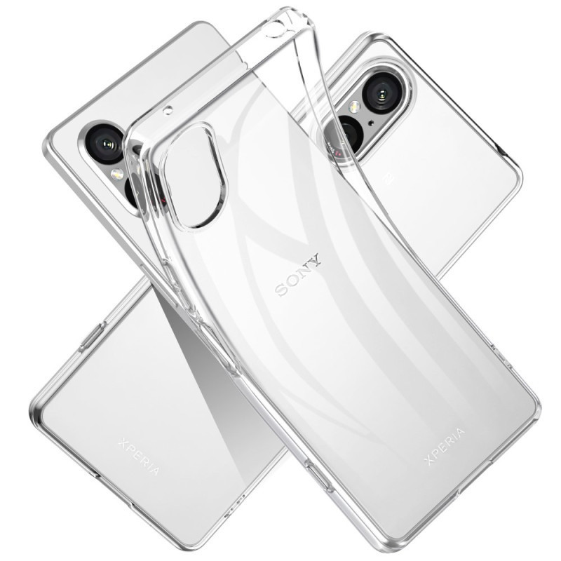 TPU чехол Epic Transparent 1,5mm для Sony Xperia 5 V Херсон - зображення 1