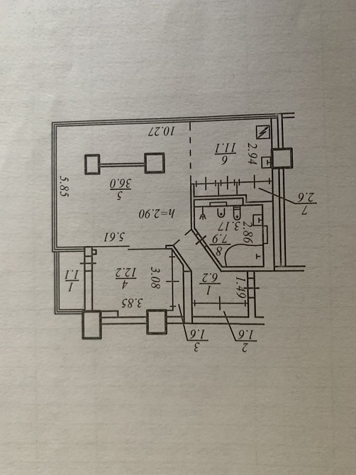 Продам. 2-кімнатна квартира 16/21, вул.Степана Бандери 15 ЖК «Баку» Дніпро - зображення 5