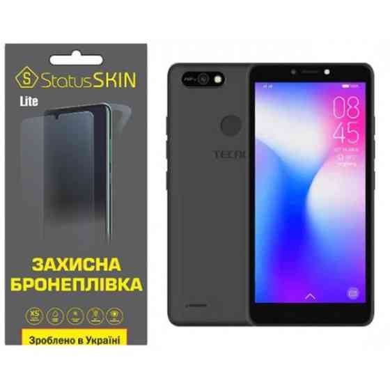 Поліуретанова плівка StatusSKIN Lite для Tecno Pop 2F Матова (Код товару:36152) Харків