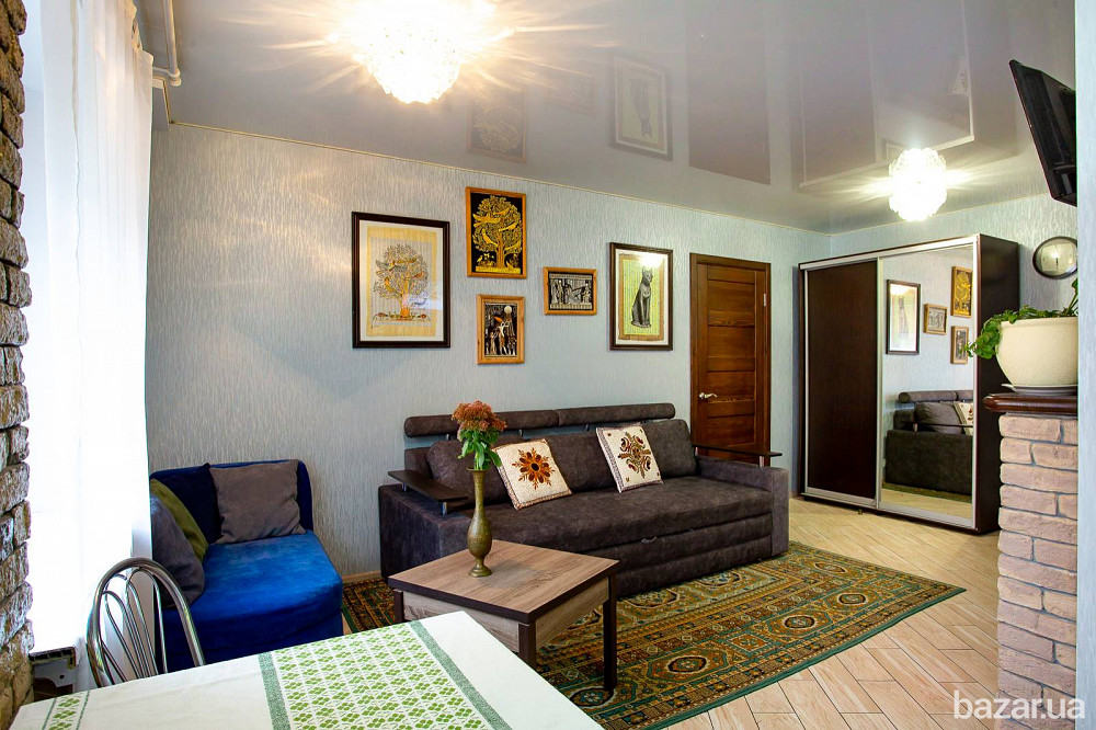 ПосуточноСтильная,новая 2 к студия,центр,до 6 чел,документы,автостоянк Миколаїв - зображення 6